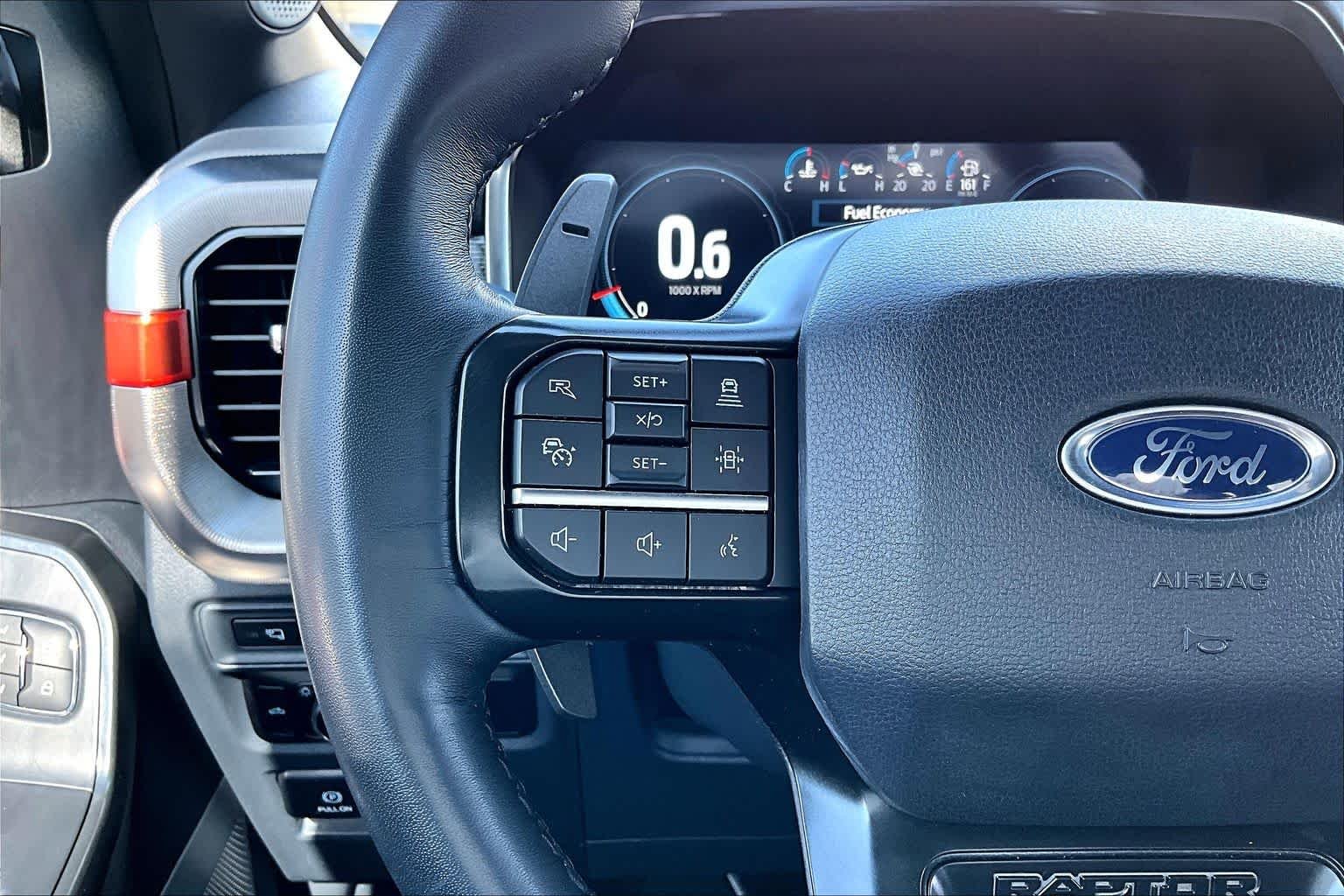 Used 2023 Azure Gray Metallic Tri-Coat Ford Raptor image 24