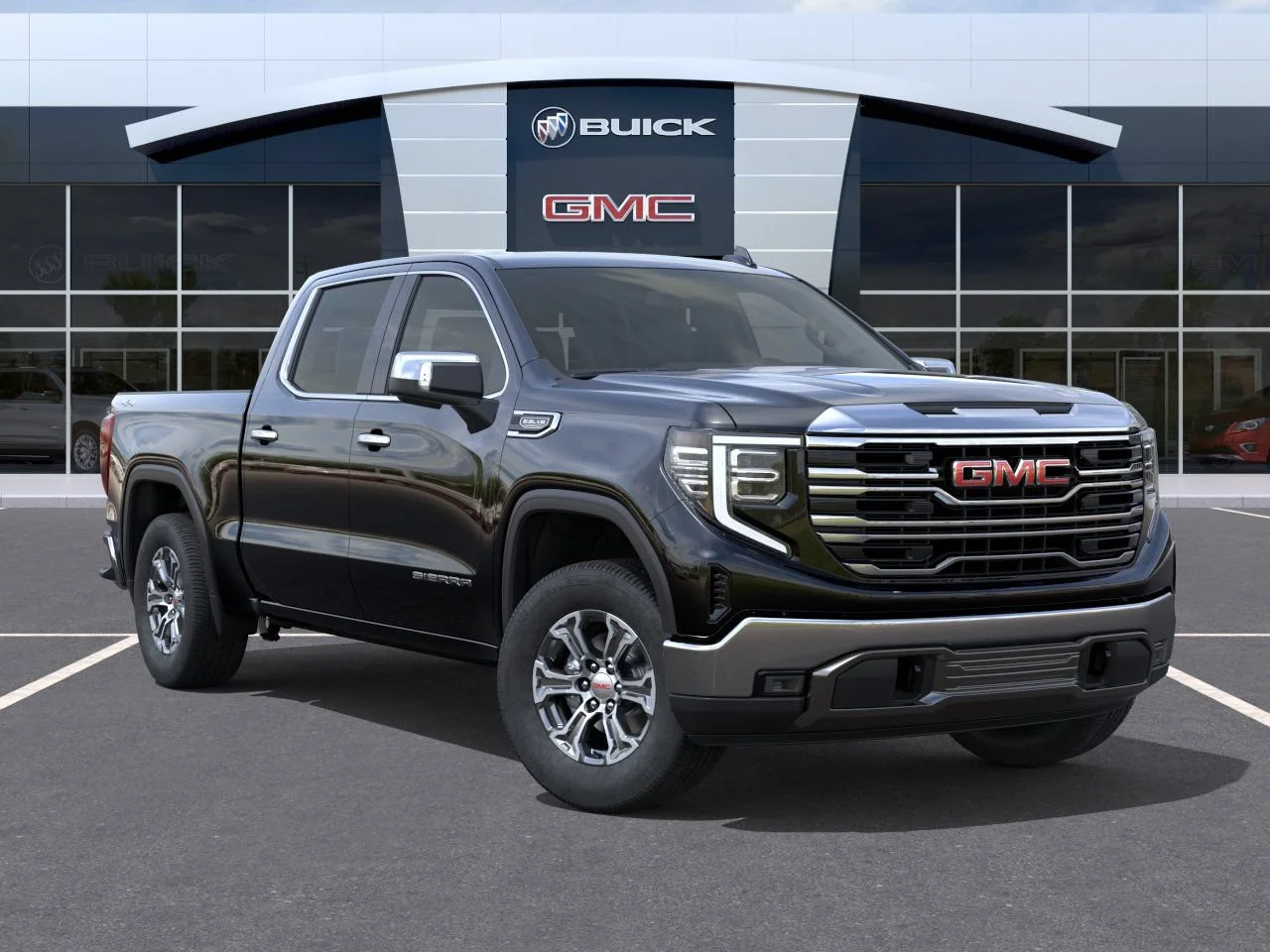 New 2026 Onyx Black GMC SLT image 7