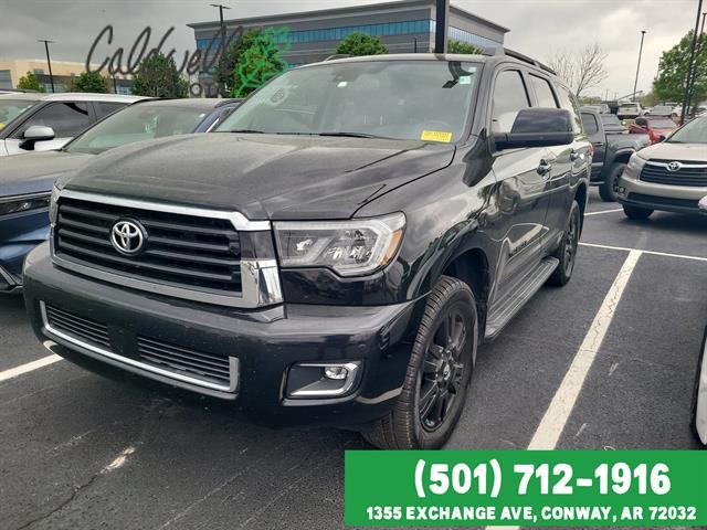 Midnight Black Metallic 2018 Toyota Sequoia TRD Sport 4WD SUV / Crossover Four-Wheel Drive
