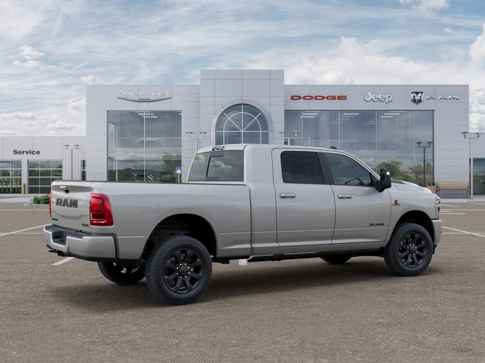 New 2026 Silver-Zynith Exterior Paint RAM Laramie image 30