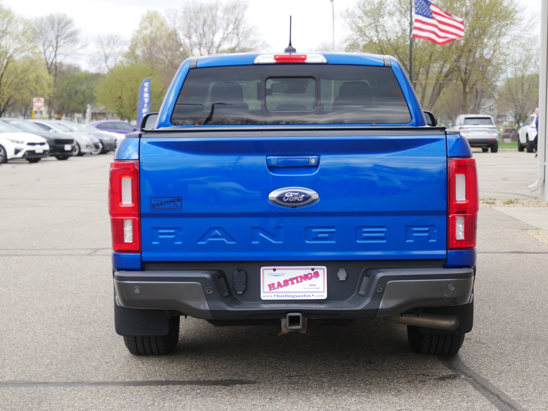 Used 2019 Blue Ford LARIAT image 4