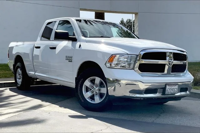 Used 2021 Bright White Clearcoat Ram Tradesman image 2