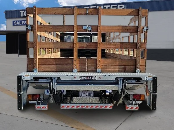 Certified Used 2025 White Isuzu Stakebed image 4