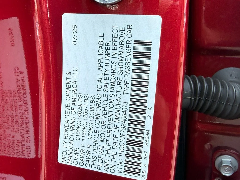 Certified Used 2025 Radiant Red Metallic Honda Sport-L image 27