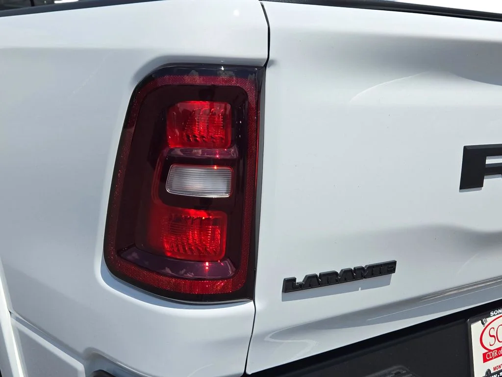 New 2026 Bright White Clear-Coat Exterior Paint RAM Laramie image 10