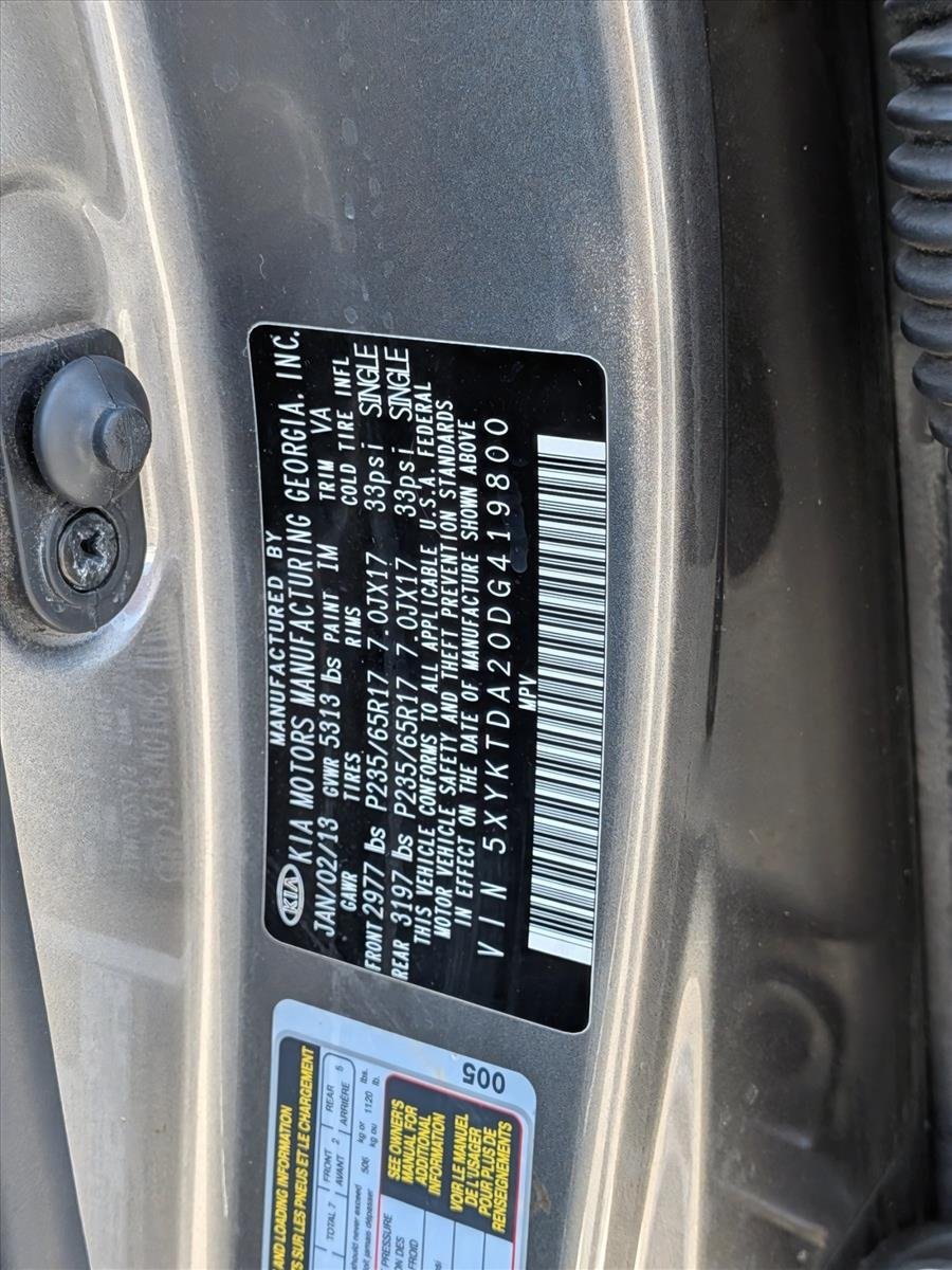 Used 2013 Titanium Silver Kia LX image 24