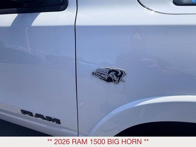 New 2026 Bright White Clear-Coat Exterior Paint RAM Big Horn/Lone Star image 8