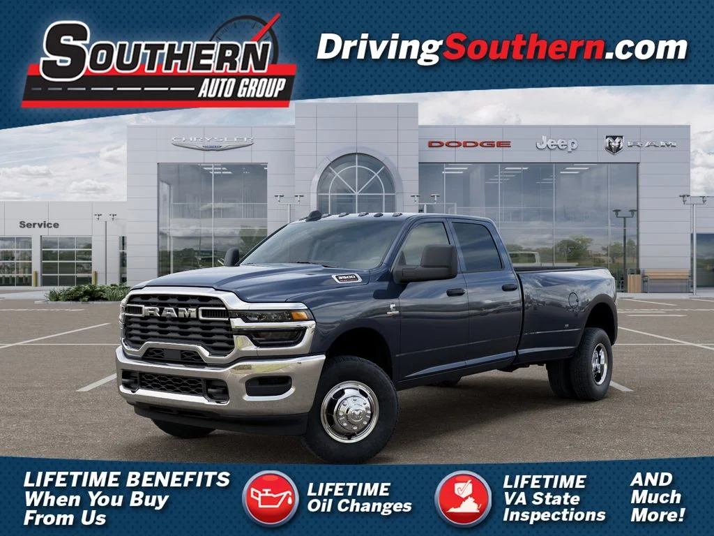 New 2026 Forged Blue Metallic Exterior Paint RAM Tradesman image 1
