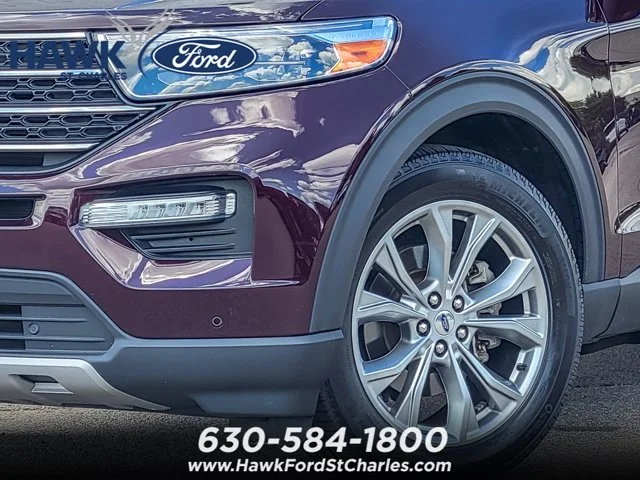 Certified Used 2023 Red Metallic Ford XLT image 28