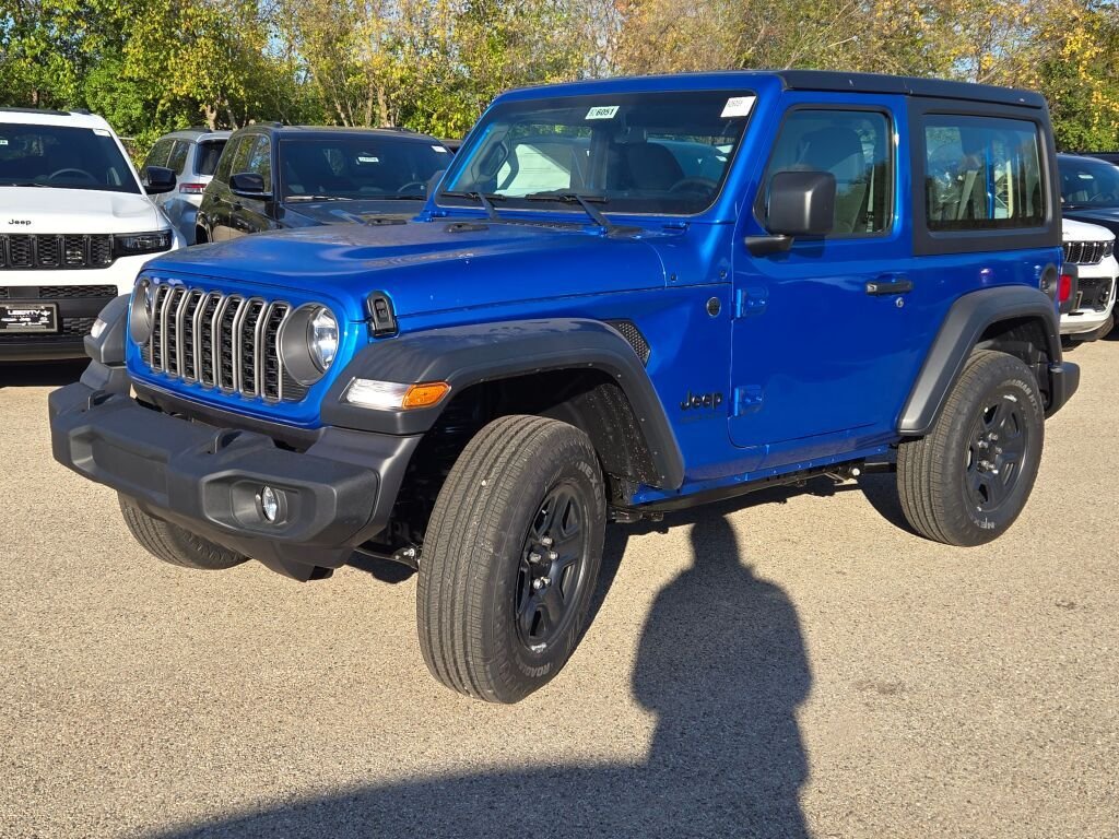 New 2026 Hydro Blue Pearl-Coat Exterior Paint Jeep Sport image 6