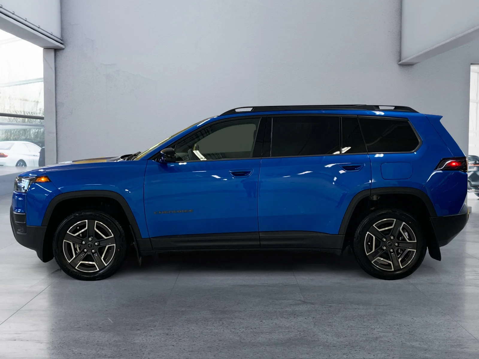 New 2026 Hydro Blue Pearl Jeep Laredo image 2