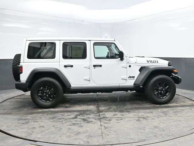 Used 2020 White Jeep Unlimited Willys image 8