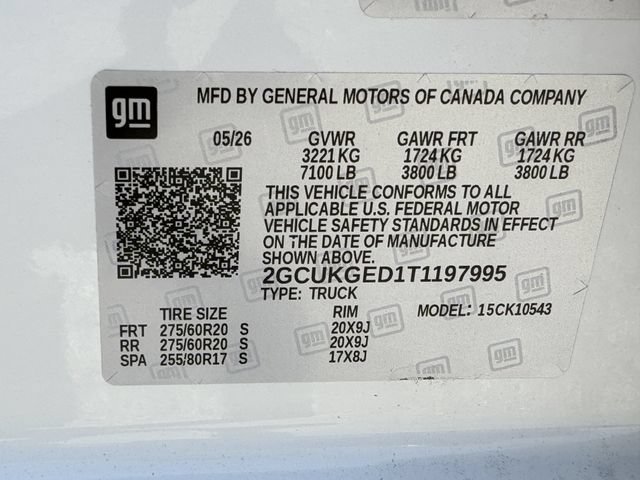 New 2026 Summit White Chevrolet LTZ image 35