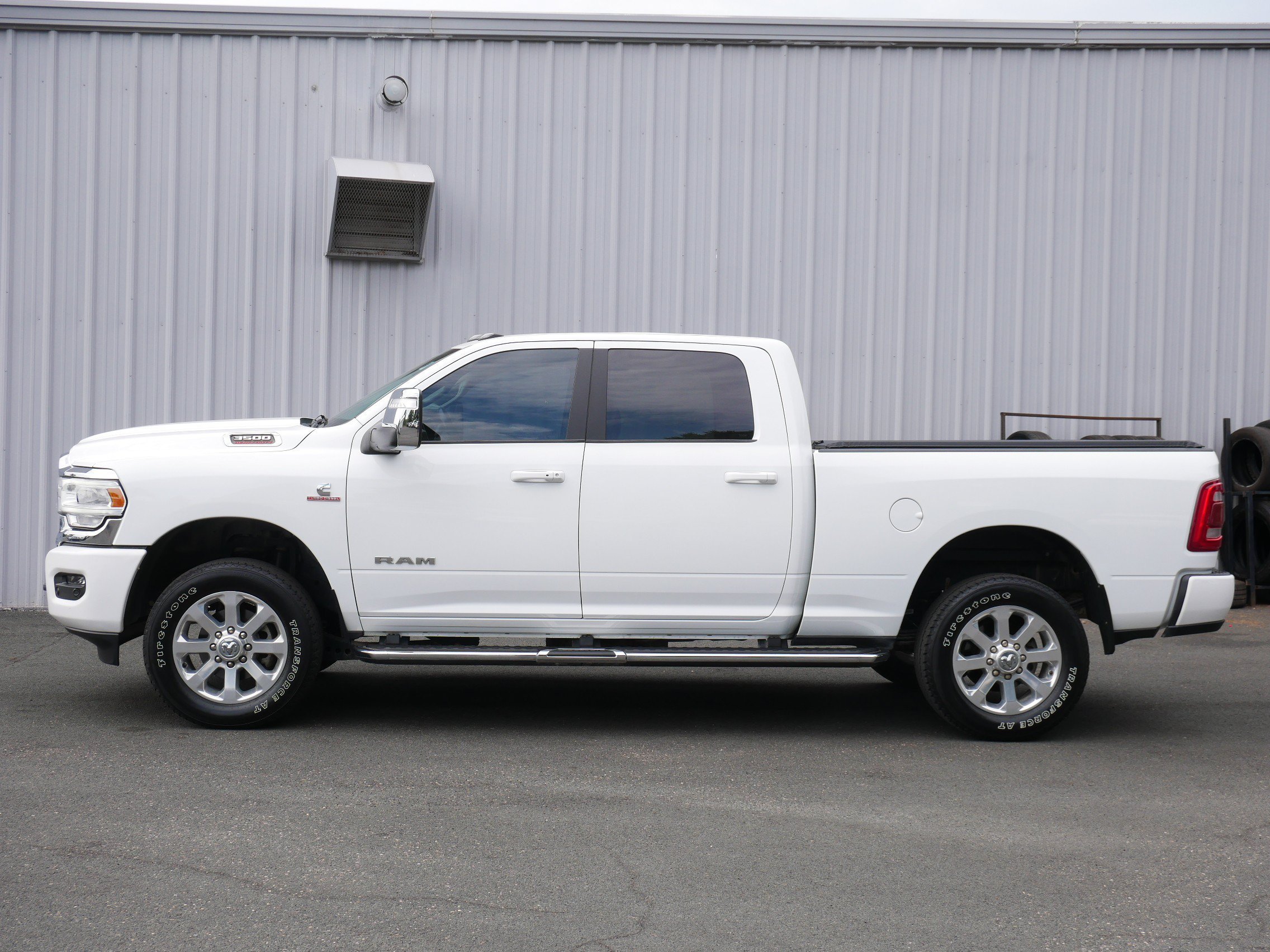 Used 2023 Bright White Clearcoat Ram Laramie image 2
