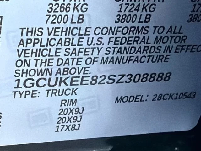 Used 2025 Black Chevrolet RST image 32