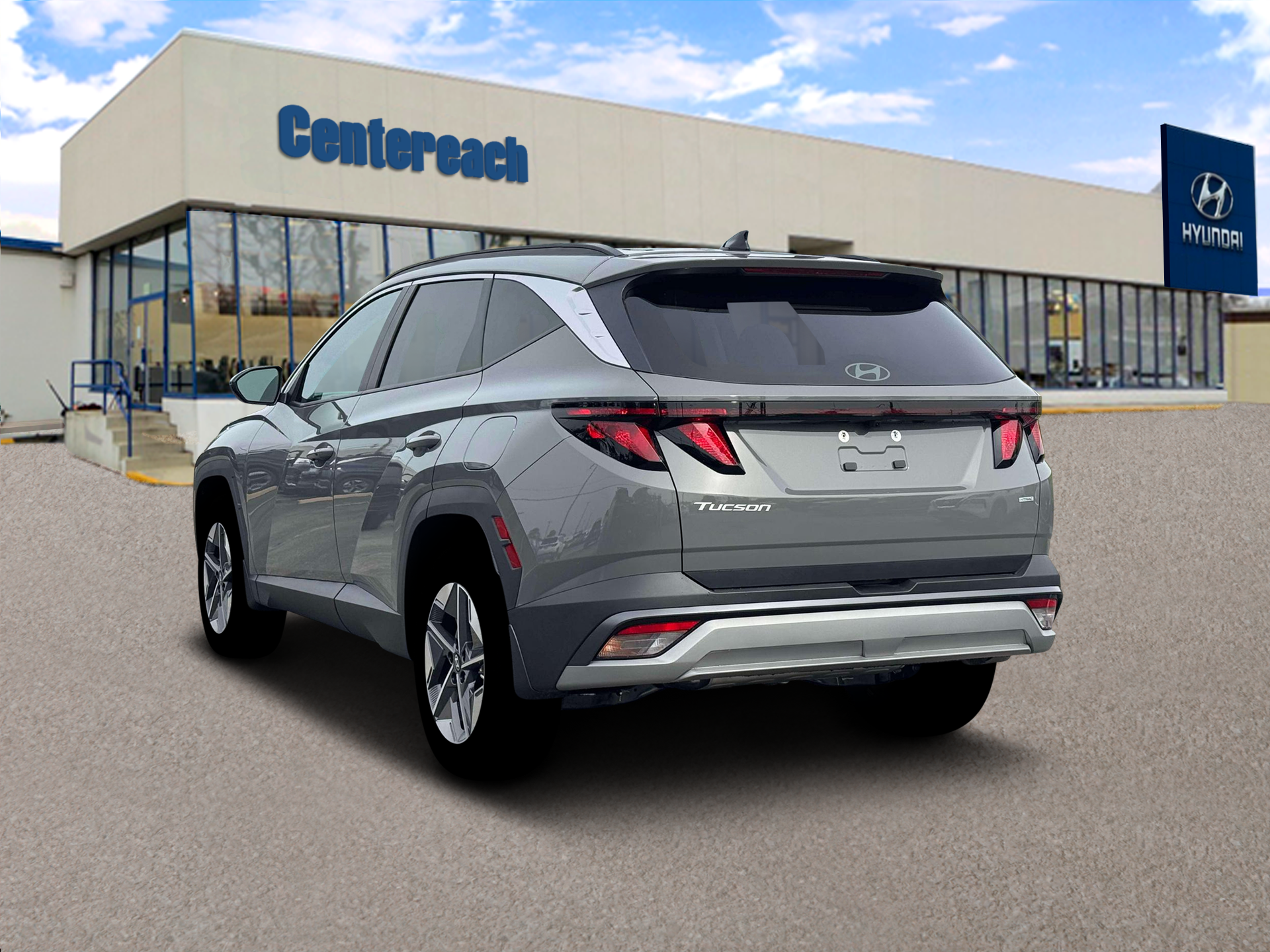 New 2026 Hampton Gray Hyundai SEL Plus AWD image 5