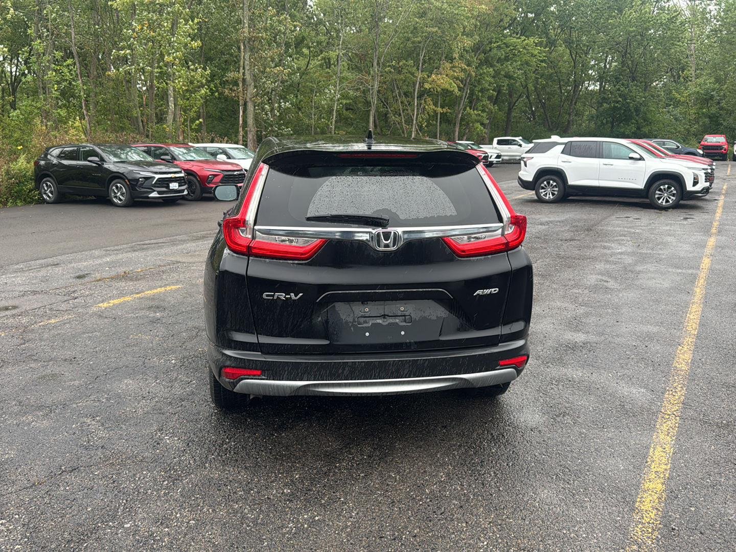 Used 2019 Crystal Black Pearl Honda EX image 6