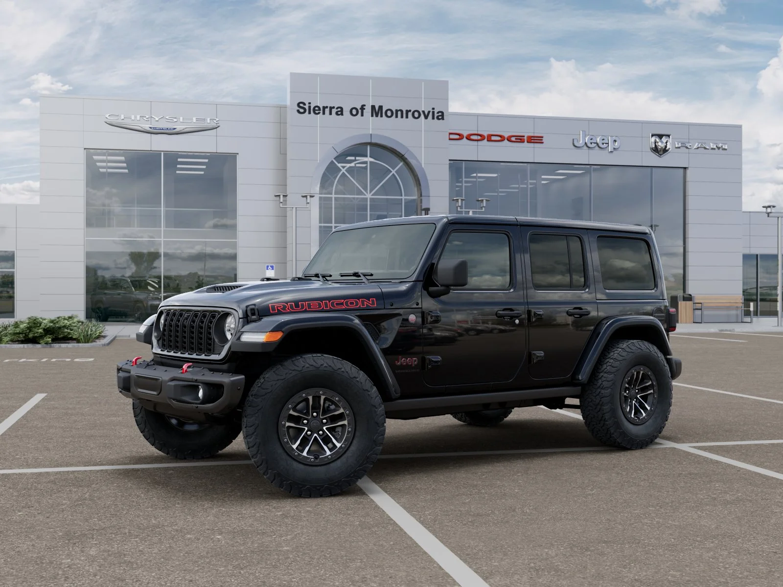 New 2026 Black Clear-Coat Exterior Paint Jeep Rubicon X image 28