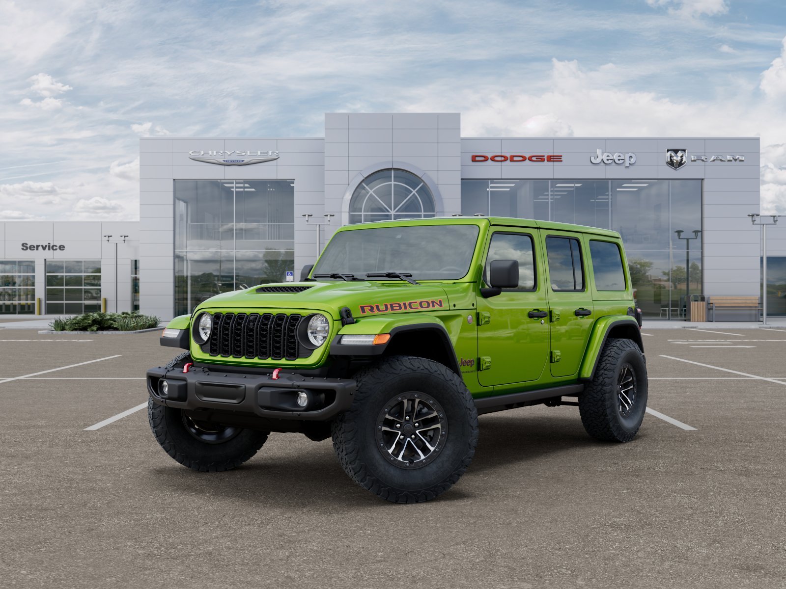 New 2026 Mojito Clear-Coat Exterior Paint Jeep 4-Door Recon 4x4 image 1