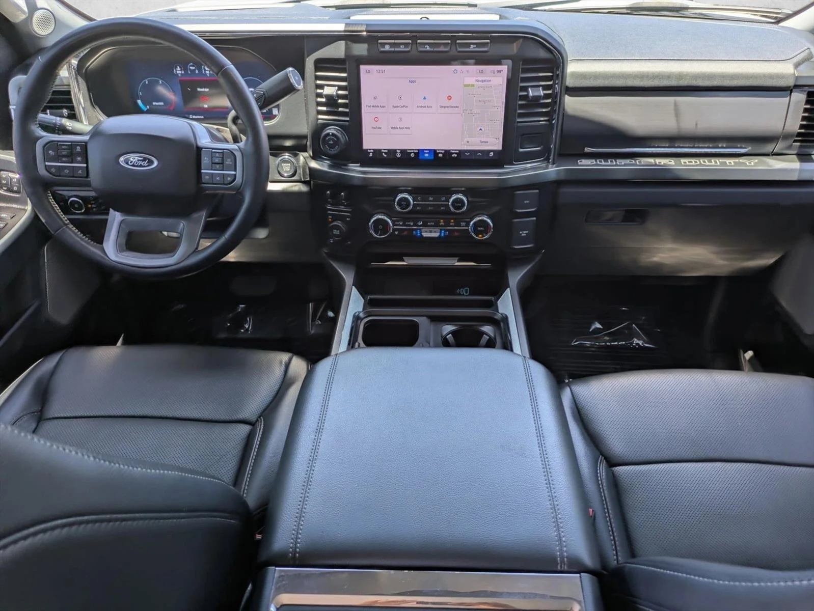 Used 2024 Glacier Gray Metallic Tri-Coat Ford LARIAT image 15