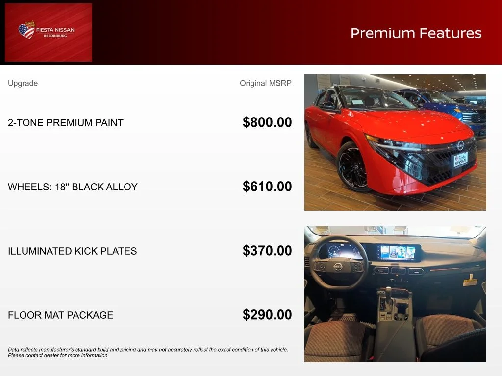 New 2026 Energetic Ember / Super Black Two-tone Nissan SR image 3