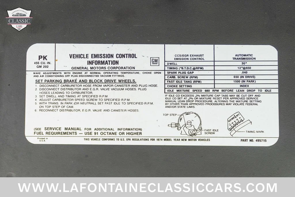 Used 1974 Blue Pontiac Trans Am image 23