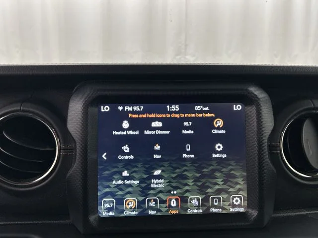Used 2022 Gray Jeep Unlimited Sahara 4xe image 16