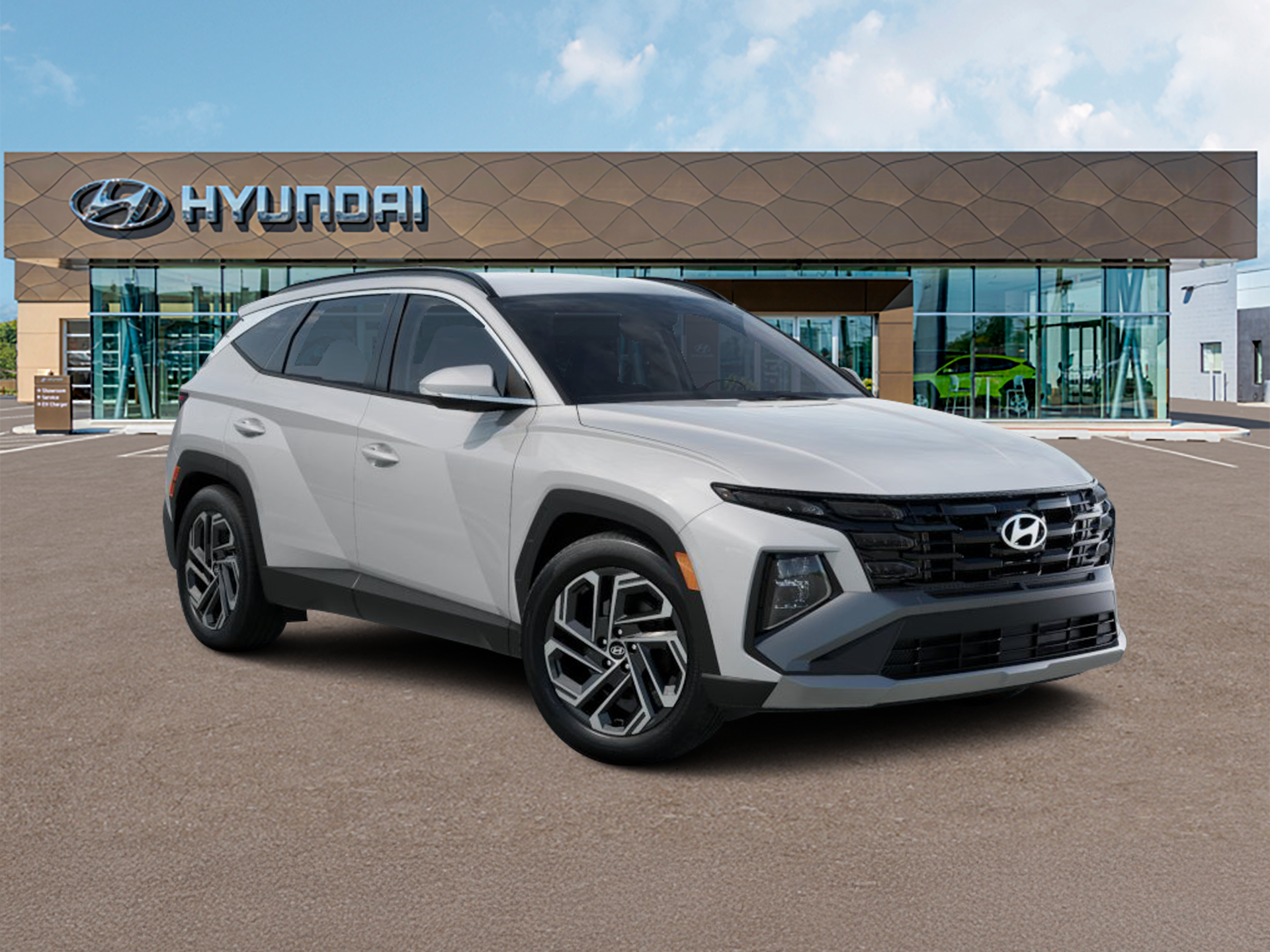 New 2026 White Pearl Hyundai SEL Plus AWD image 7