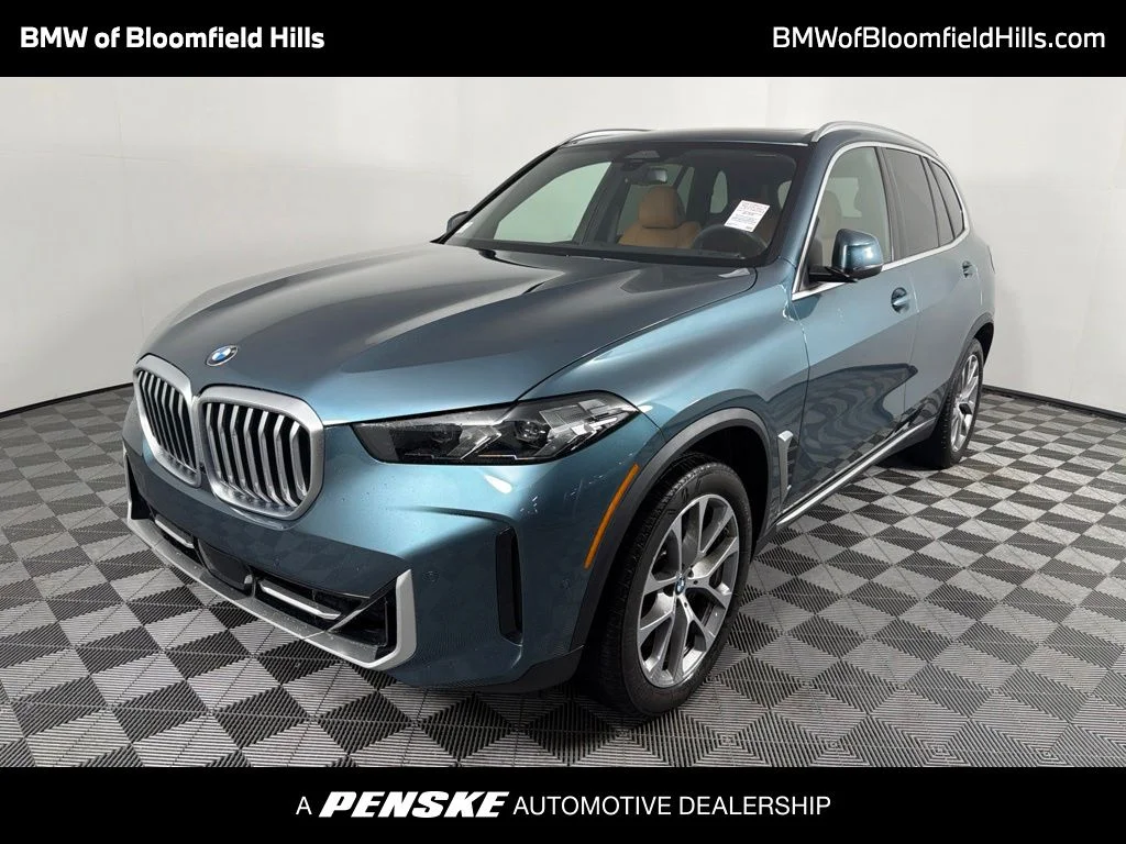 Certified Used 2024 Blue Ridge Mountain Metallic BMW xDrive40i image 1