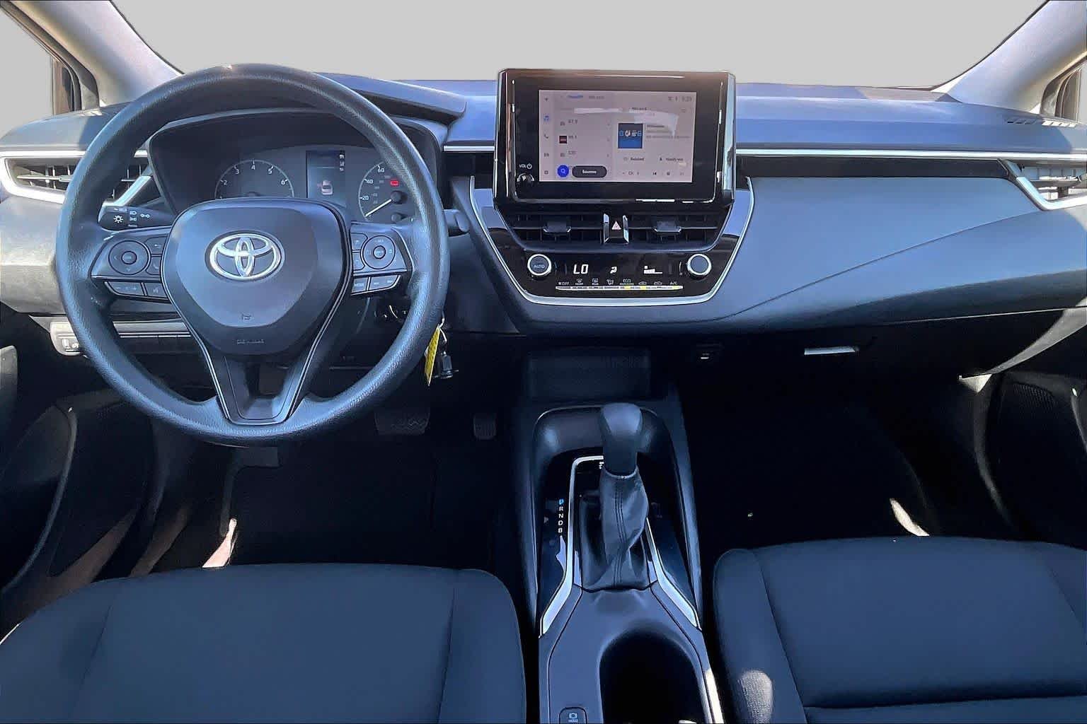 Used 2025 Midnight Black Metallic Toyota LE image 16