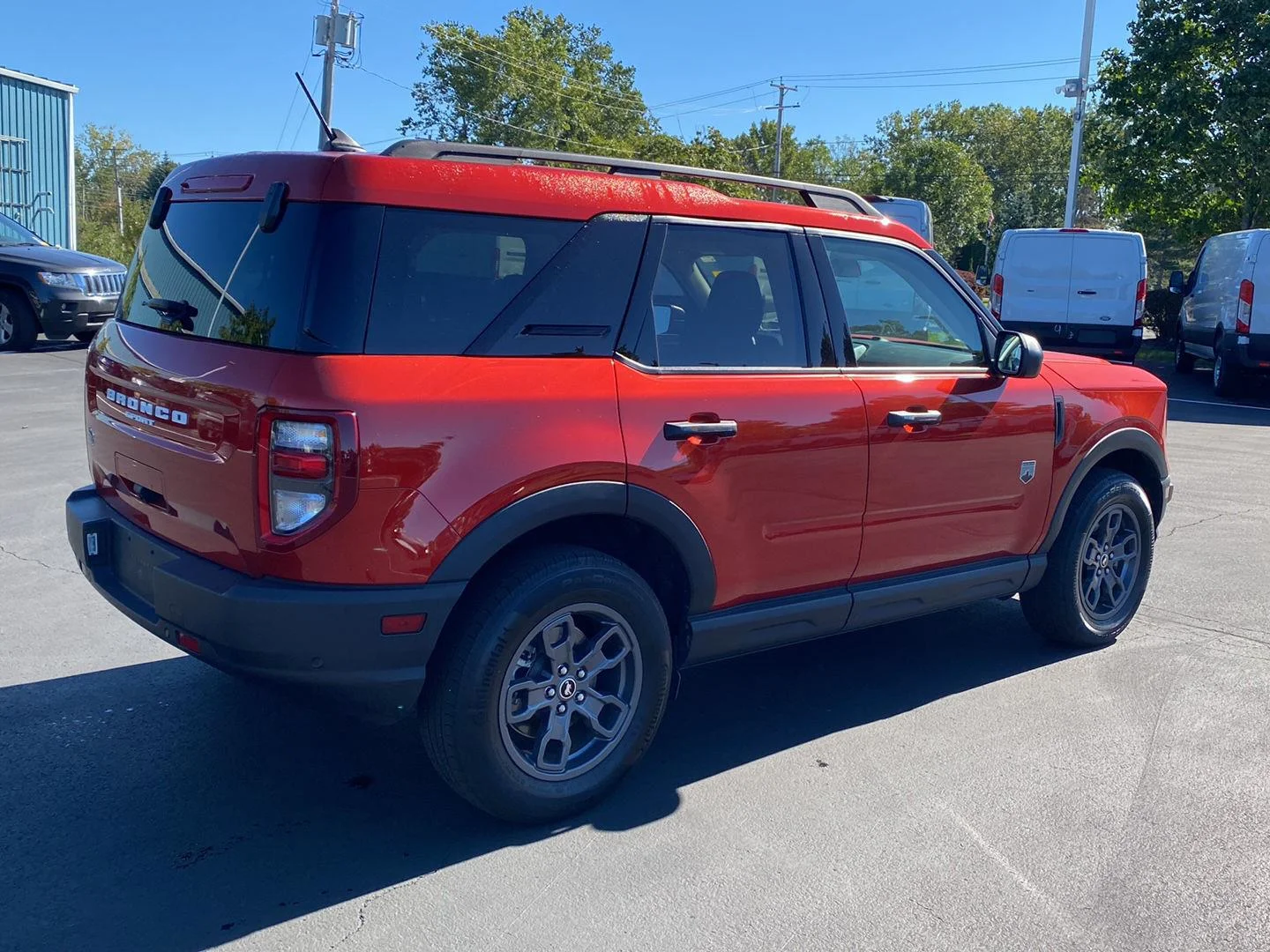 Used 2024 Hot Pepper Red Tinted Clearcoat Ford Big Bend image 10