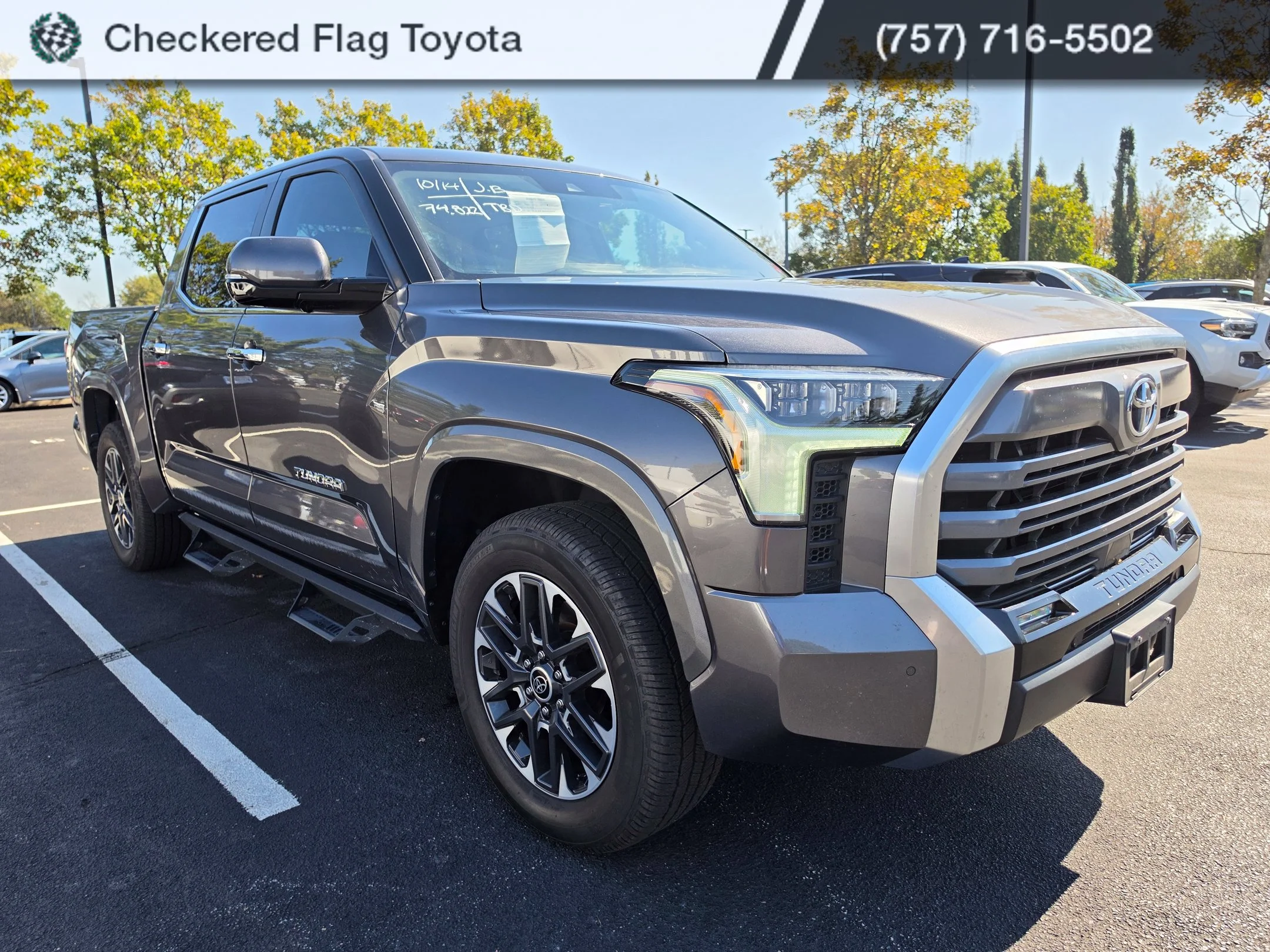 Used 2024 Magnetic Gray Metallic Toyota Limited image 3