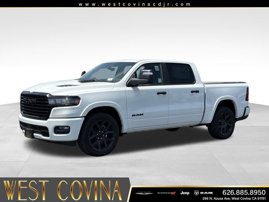 New 2025 Bright White Clear-Coat Exterior Paint RAM Laramie image 1
