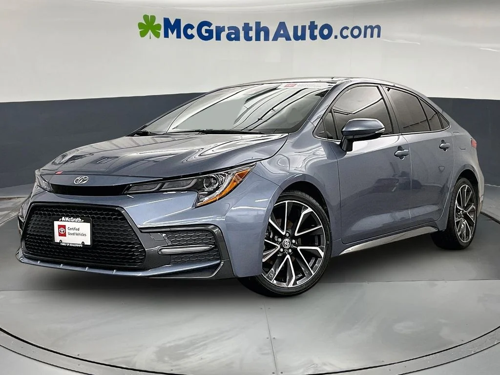 Certified Used 2022 Gray Toyota SE image 2
