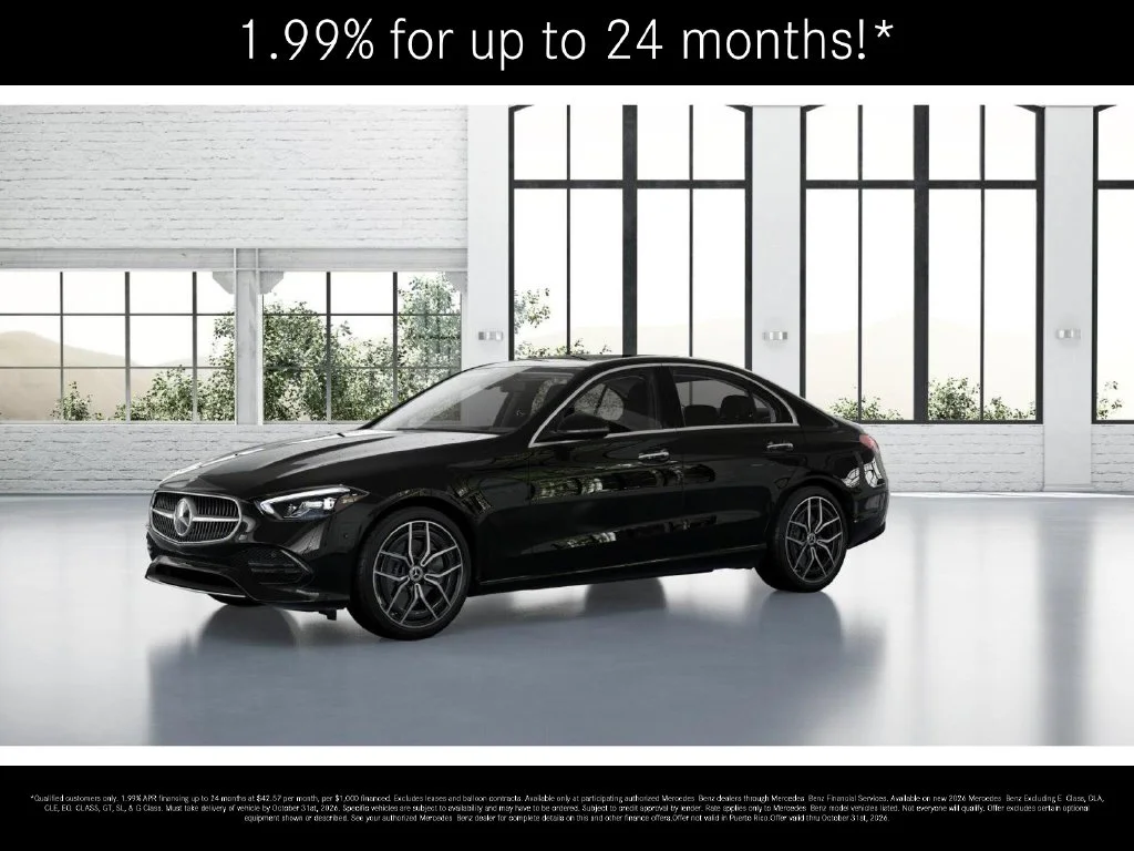 New 2026 Black Mercedes-Benz C 300 image 38