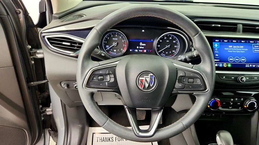 Used 2023 Moonstone Gray Metallic Buick AWD 4dr Preferred w/ OnStar & Connected Svcs & Cold Weather Pkg image 13