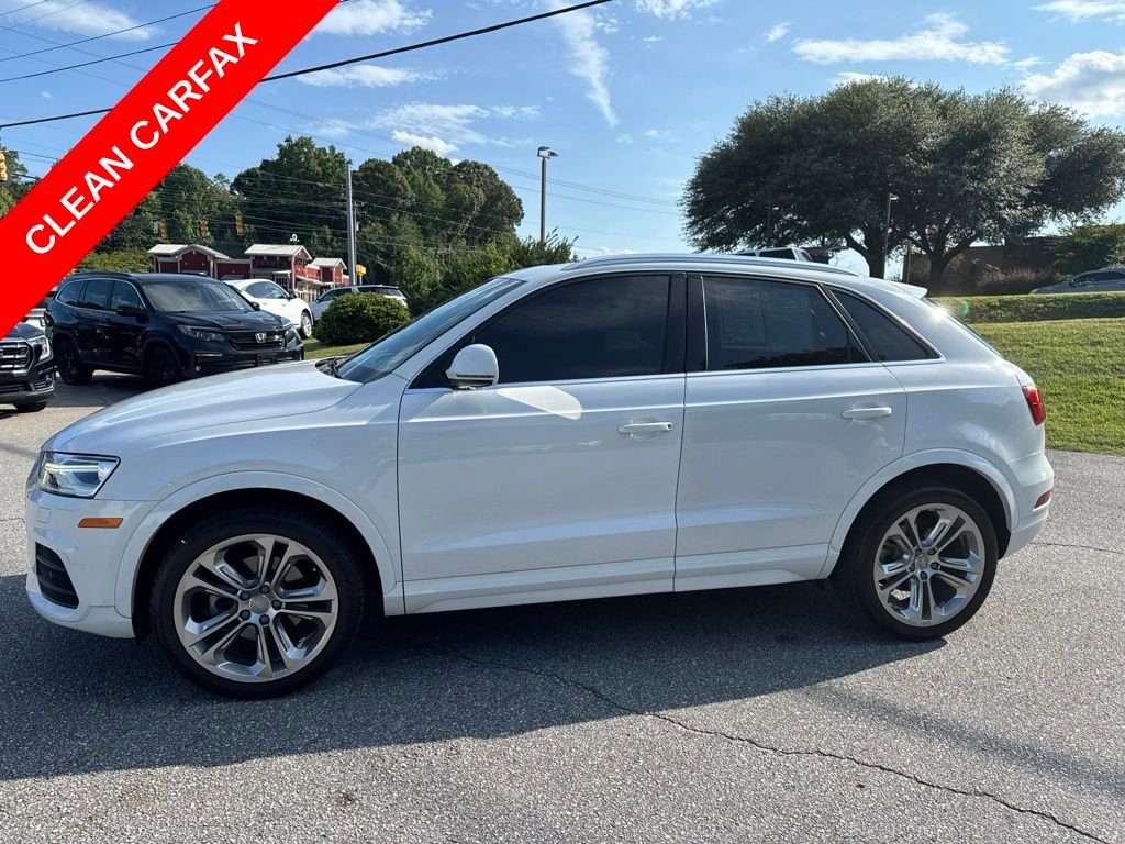 Used 2017 Audi Q3 Premium Plus with VIN WA1HCCFS5HR010982 for sale in Easley, SC