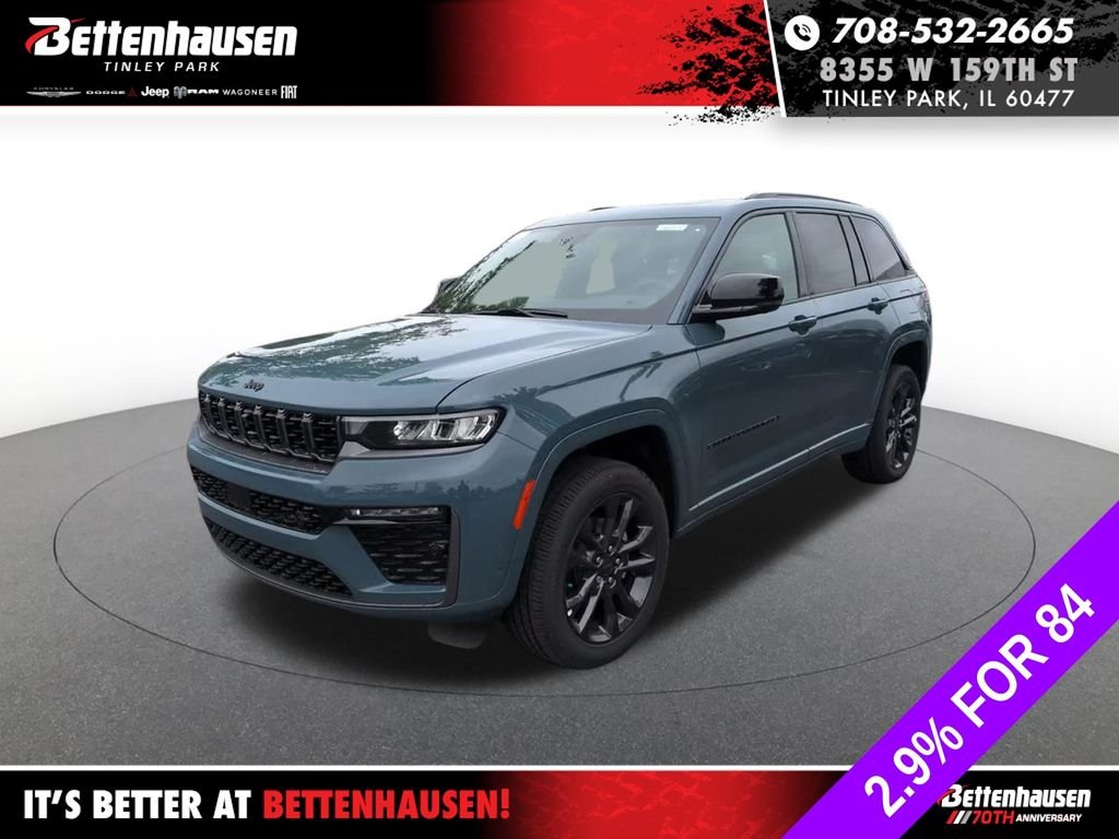 New 2026 Steel Blue Exterior Paint Jeep Limited Reserve image 1