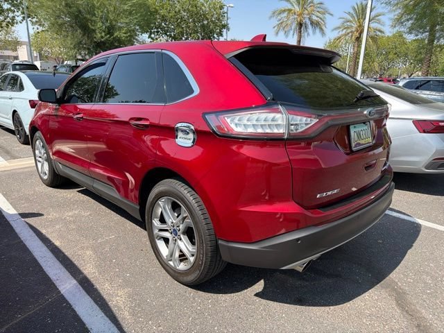 Used 2016 Ruby Red Metallic Ford Titanium image 4