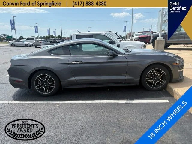 Used 2021 Carbonized Gray Metallic Ford EcoBoost image 5