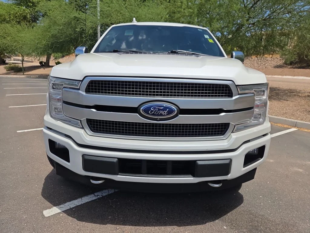 Used 2018 White Ford Platinum image 3