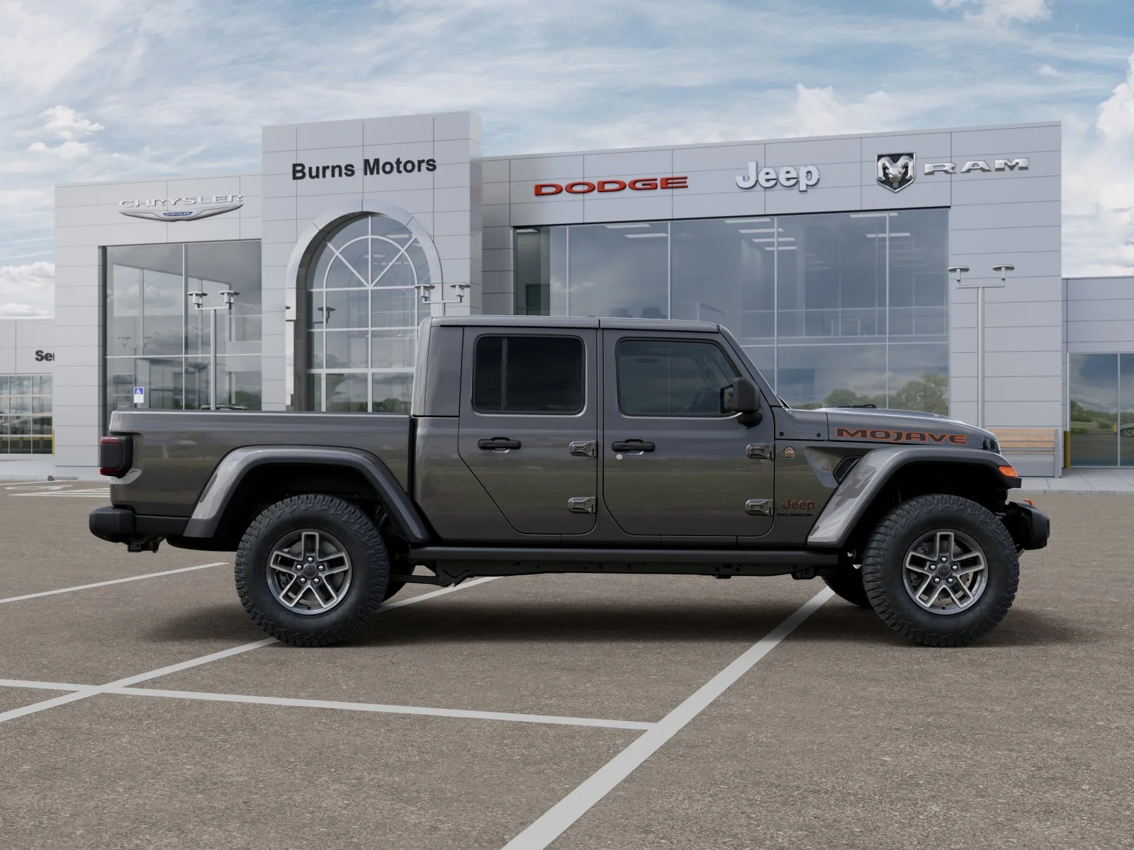 New 2026 Granite Crystal Metallic Clear-Coat Exterior Paint Jeep Mojave image 47