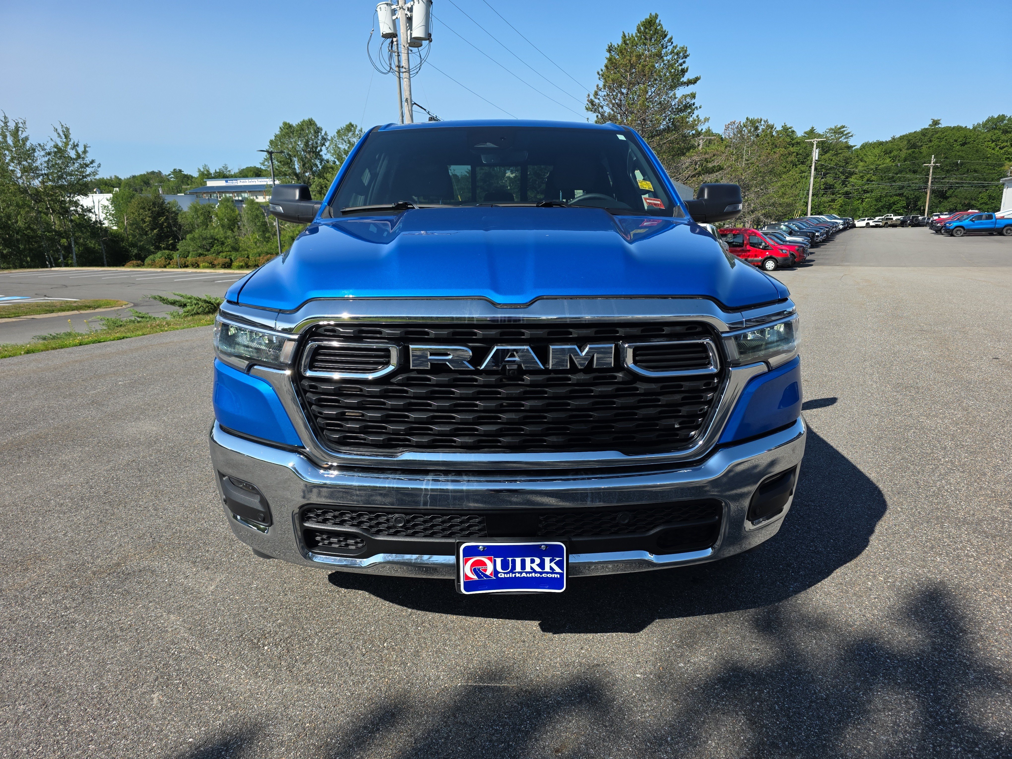 Used 2025 Hydro Blue Pearlcoat Ram Big Horn image 8