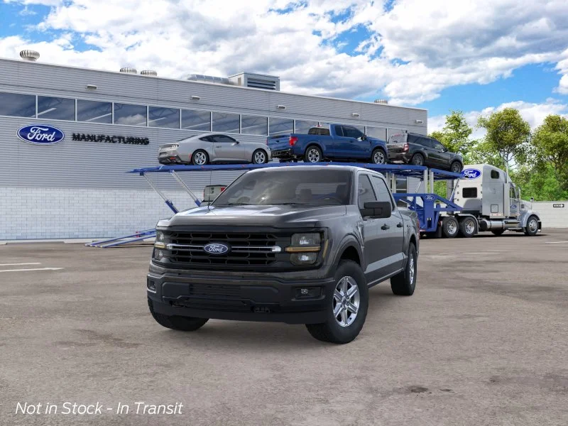 New 2026 Agate Black Metallic Ford XLT image 2