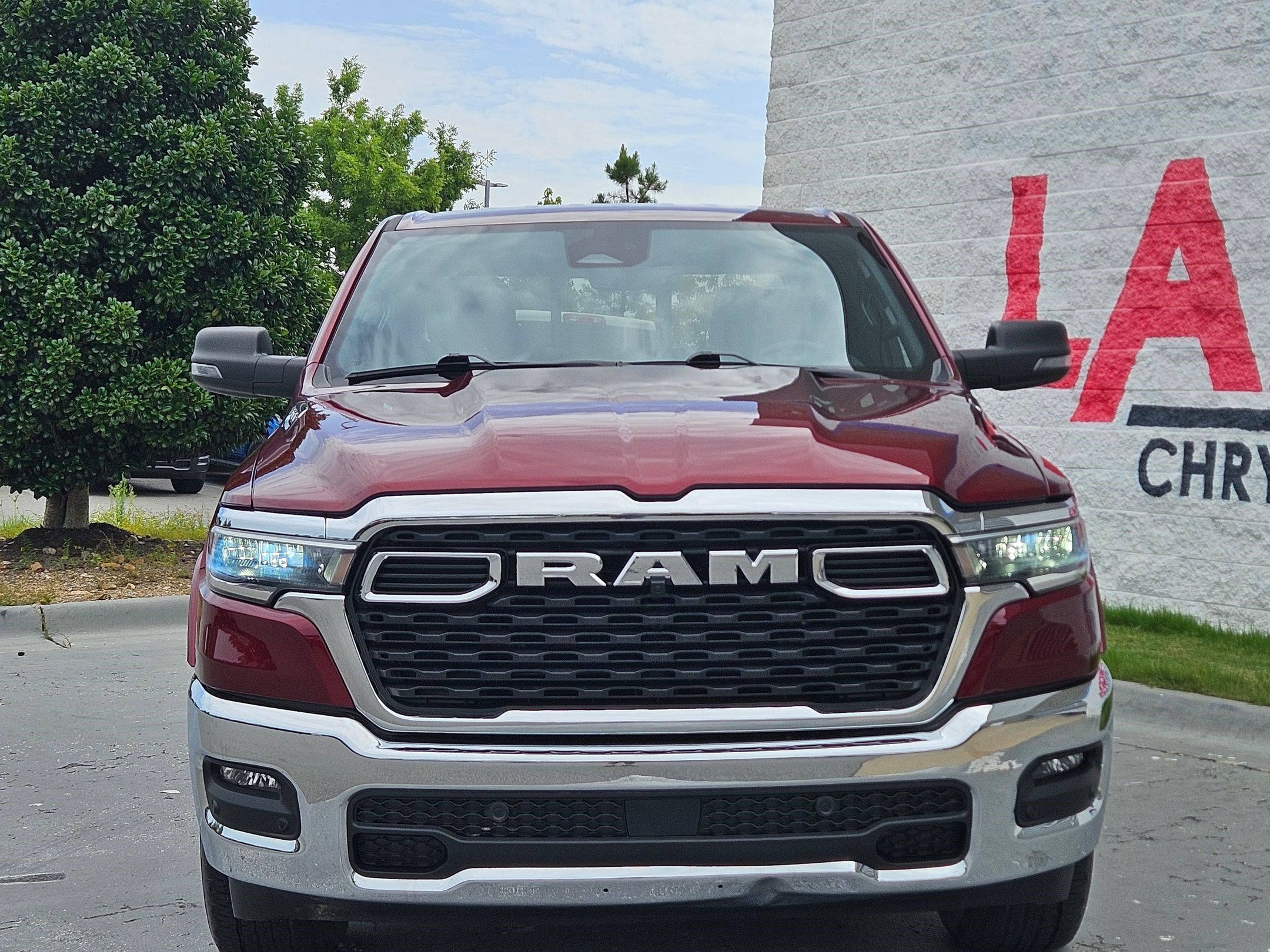 Used 2025 Delmonico Red Pearlcoat RAM Big Horn image 2