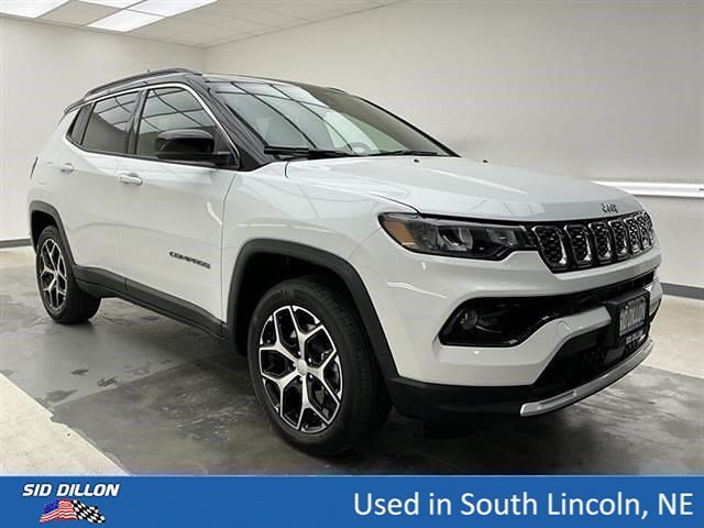 Used 2024 Bright White Clea Jeep Limited image 3