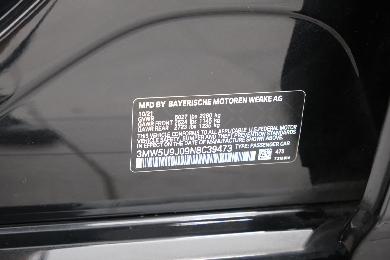 Used 2022 Black Sapphire Metallic BMW M340i xDrive image 32