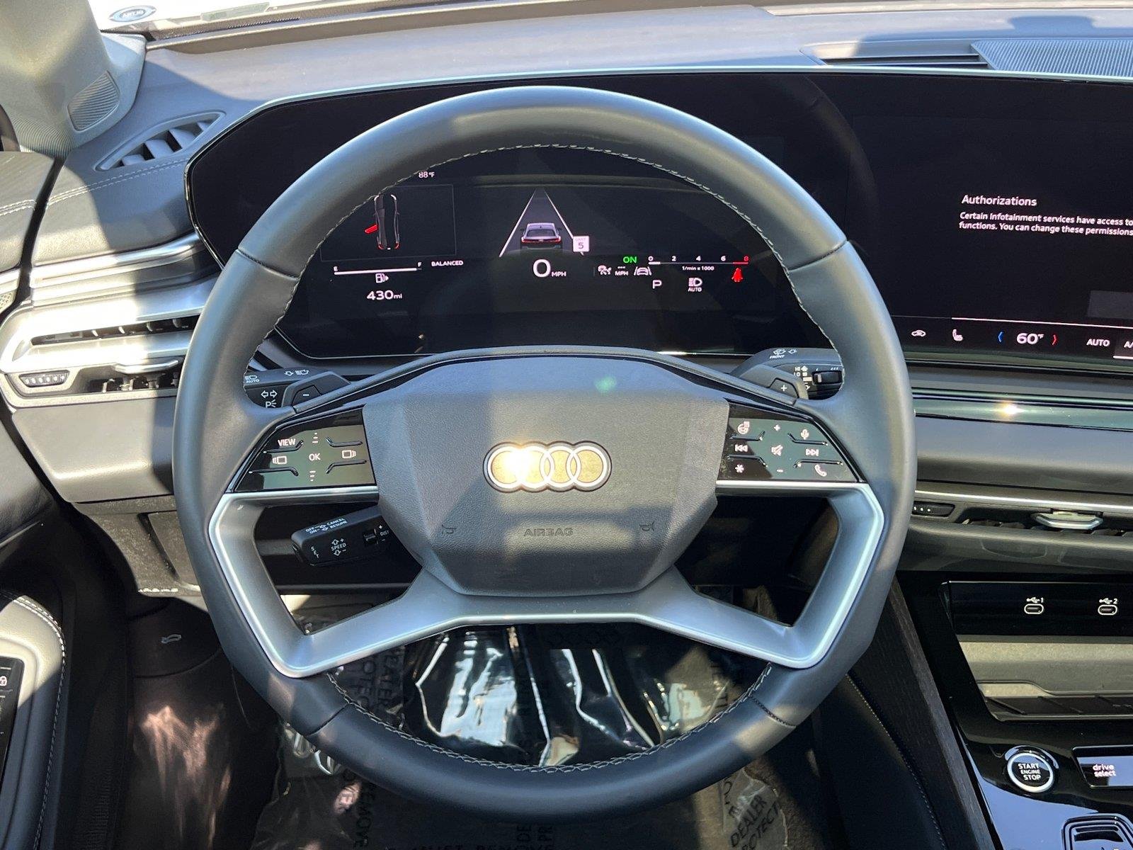Used 2025 Glacier White Metallic Audi Premium image 24