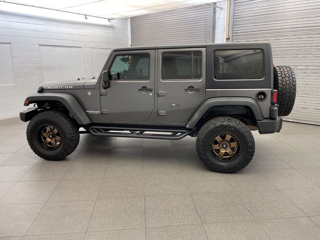 Used 2016 Gray Jeep Unlimited Rubicon image 7