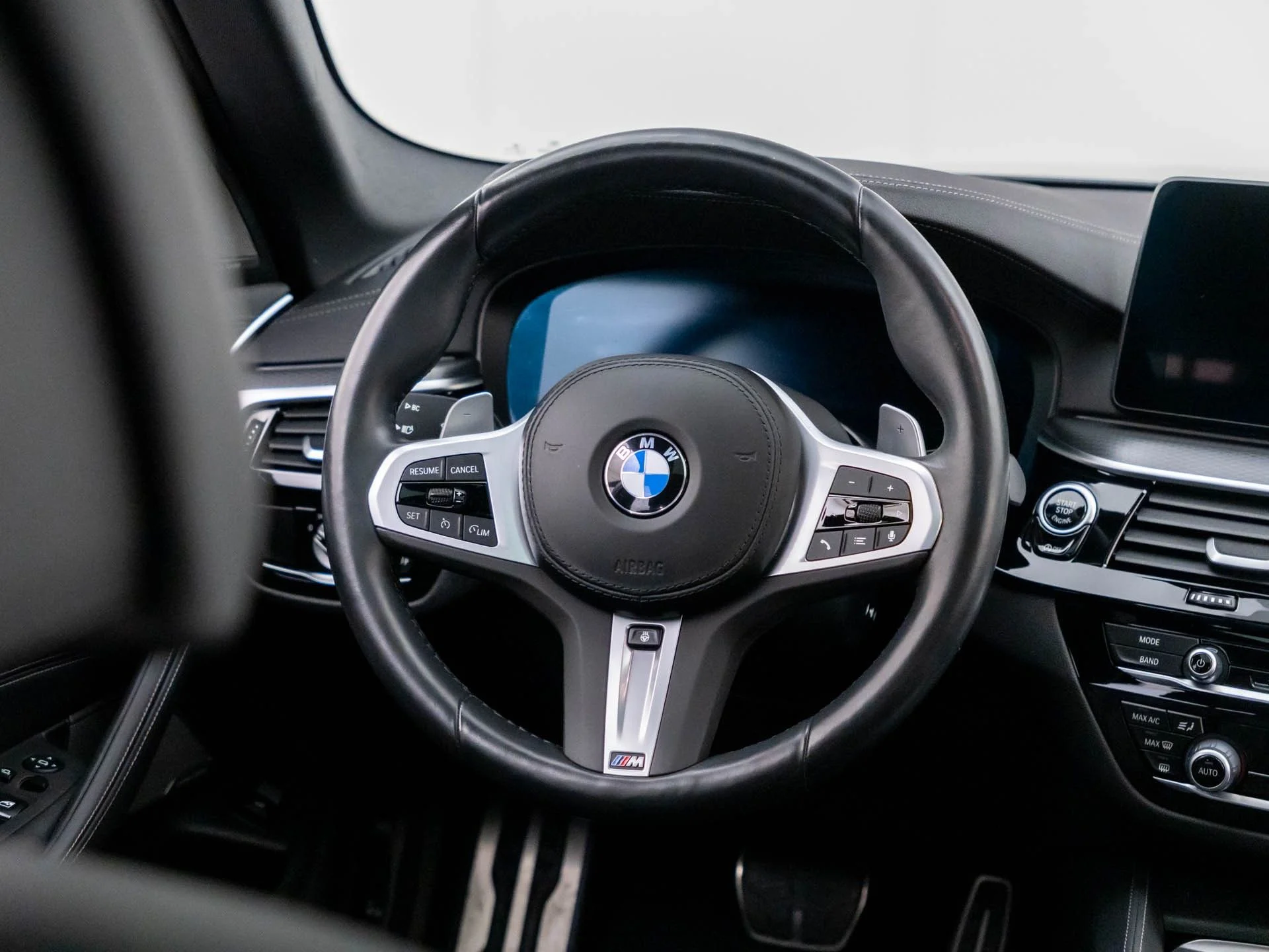 Certified Used 2023 Black BMW M550i xDrive image 11
